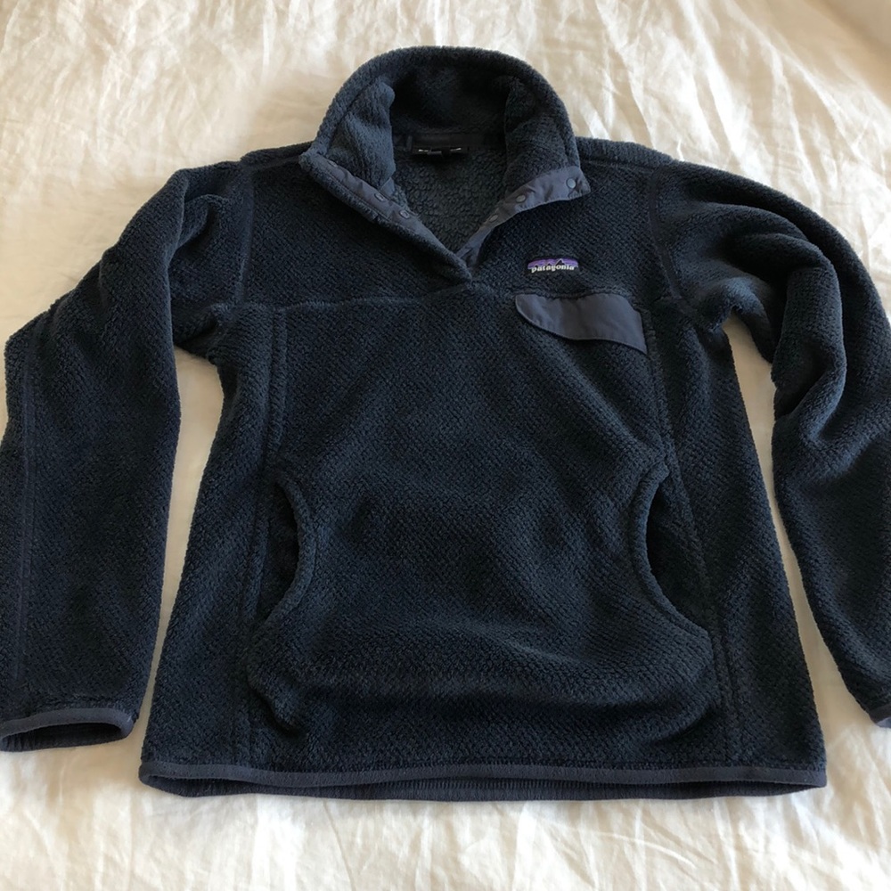 Women’s Patagonia Re-tool snap-T fleece pullover M
